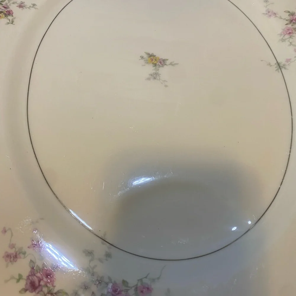 Vintage Theodore Haviland “‎ Gloria “ 16” Platter With Juice Catcher